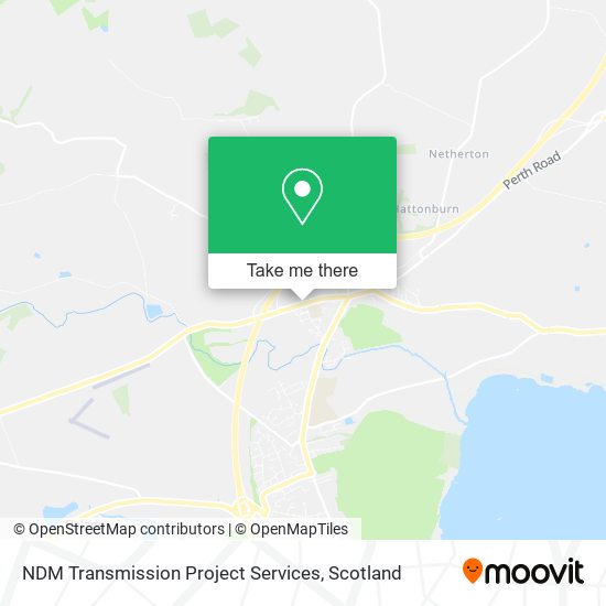 NDM Transmission Project Services map