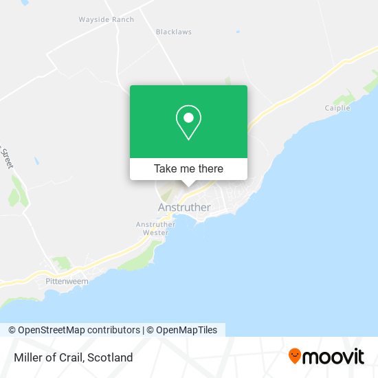 Miller of Crail map