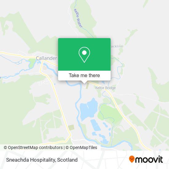 Sneachda Hospitality map