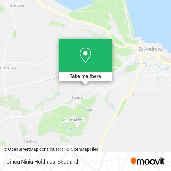 Ginga Ninja Holdings map