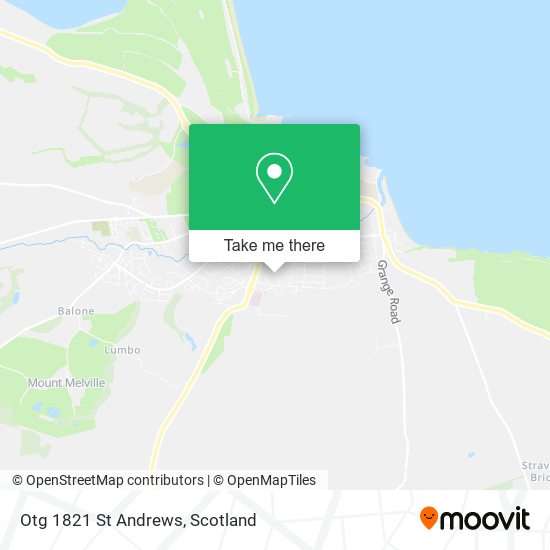 Otg 1821 St Andrews map