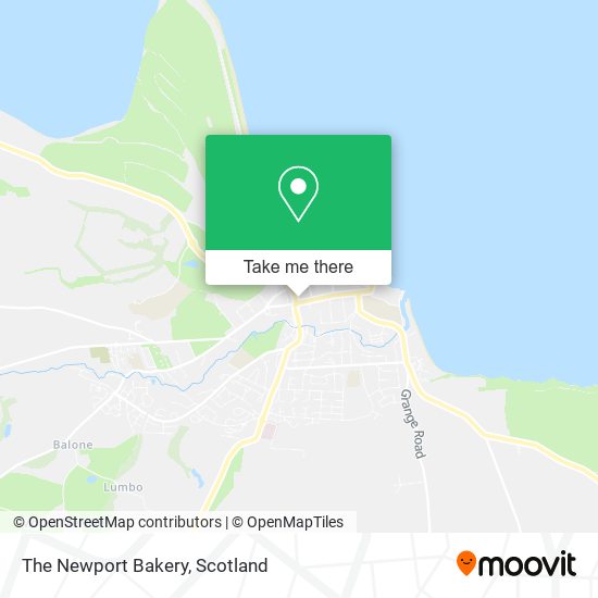 The Newport Bakery map