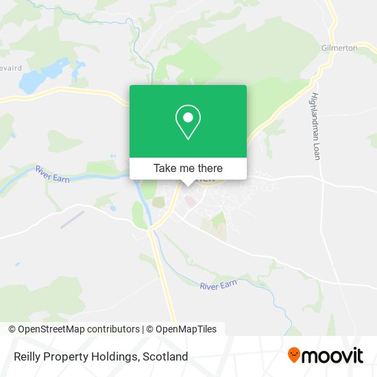 Reilly Property Holdings map