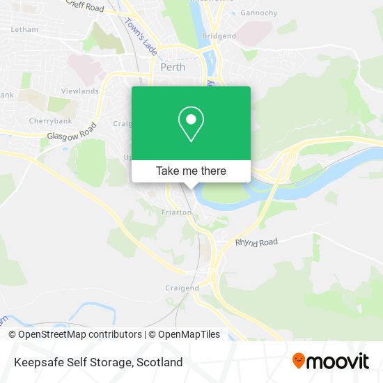 Keepsafe Self Storage map