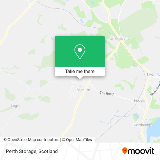 Perth Storage map