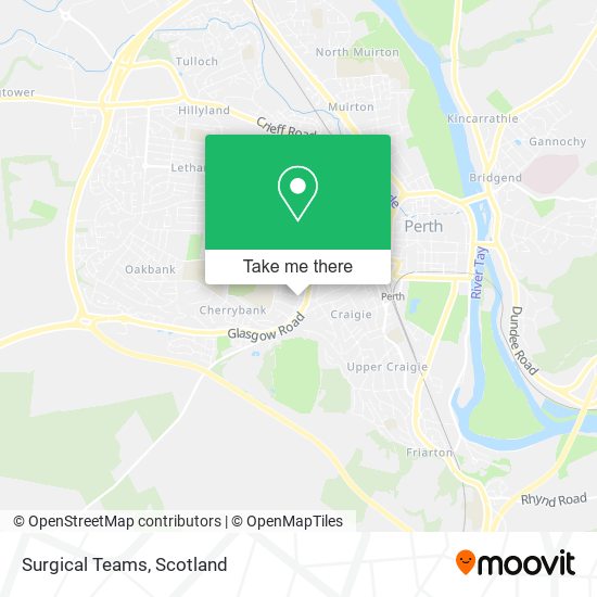 Surgical Teams map