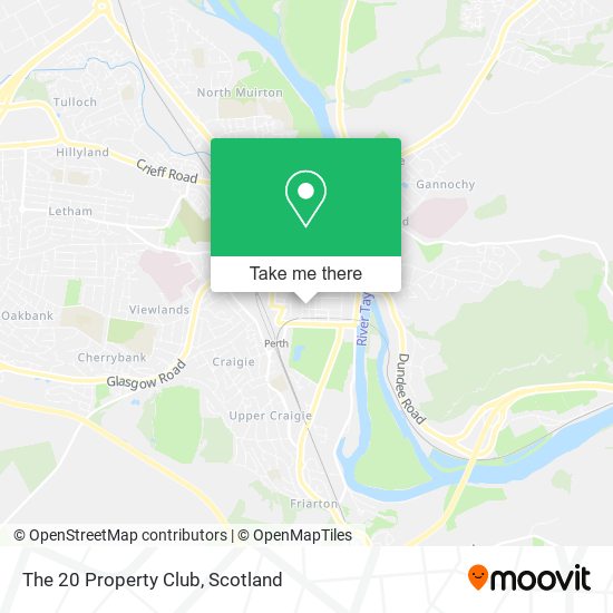 The 20 Property Club map