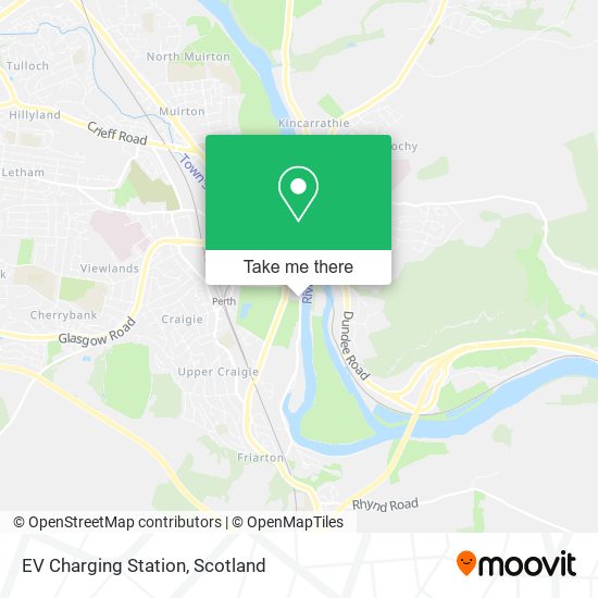 EV Charging Station map