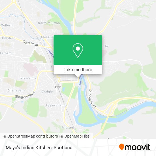 Maya's Indian Kitchen map