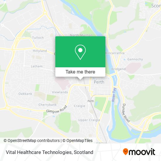 Vital Healthcare Technologies map