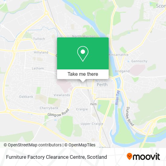 Furniture Factory Clearance Centre map