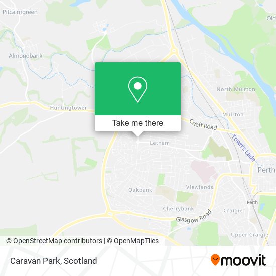 Caravan Park map