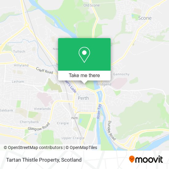 Tartan Thistle Property map