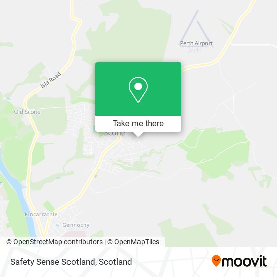 Safety Sense Scotland map