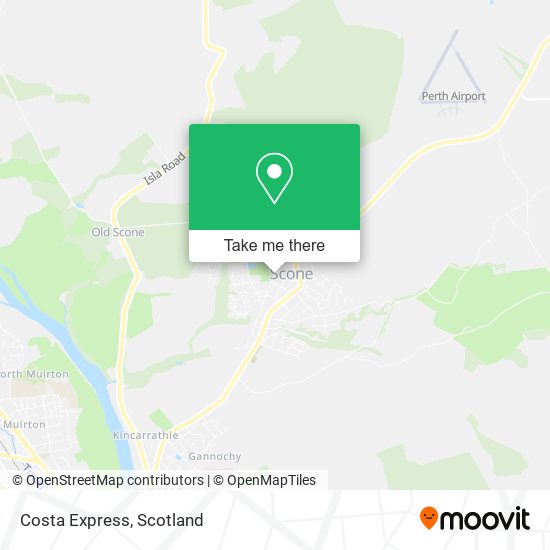 Costa Express map