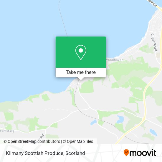 Kilmany Scottish Produce map