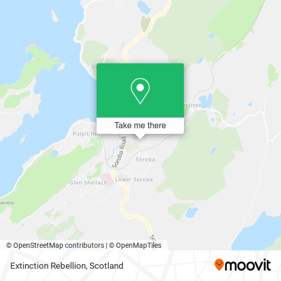 Extinction Rebellion map