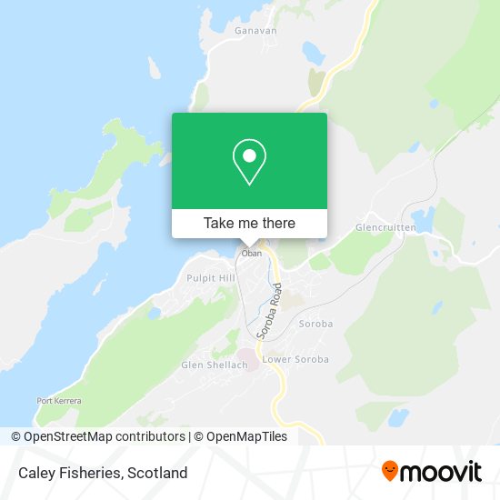 Caley Fisheries map