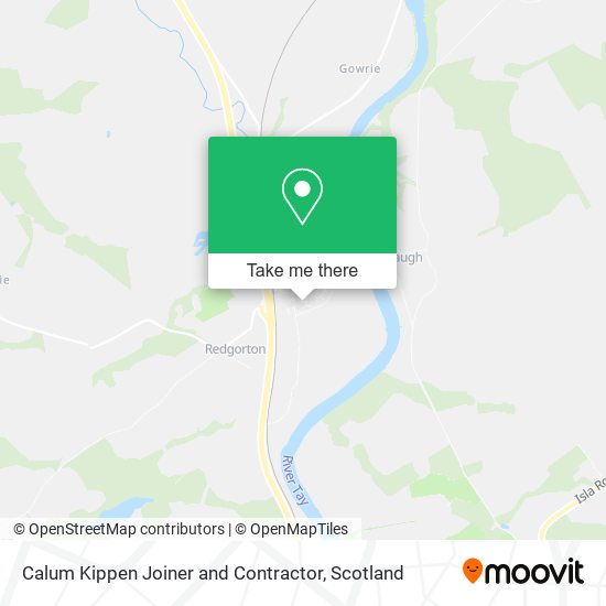 Calum Kippen Joiner and Contractor map