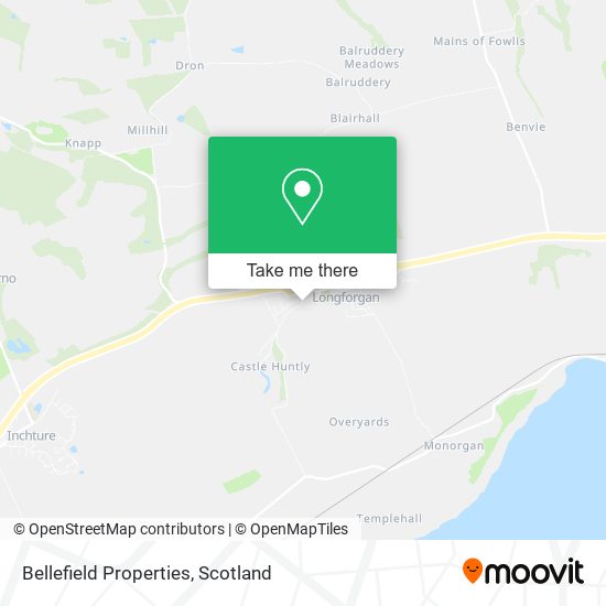 Bellefield Properties map