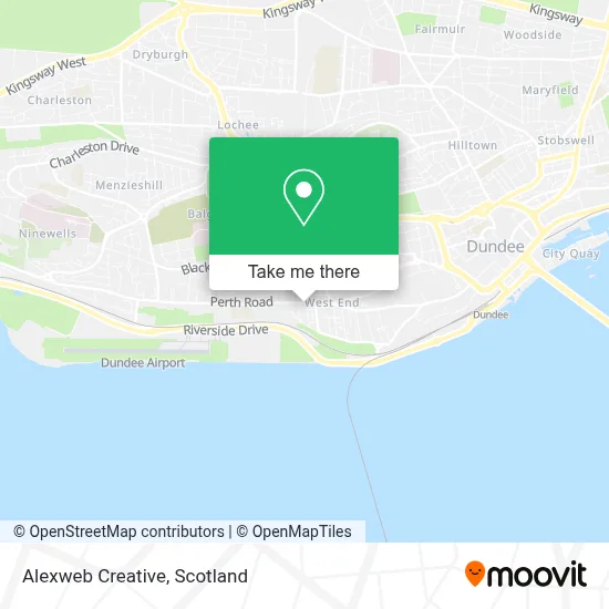 Alexweb Creative map