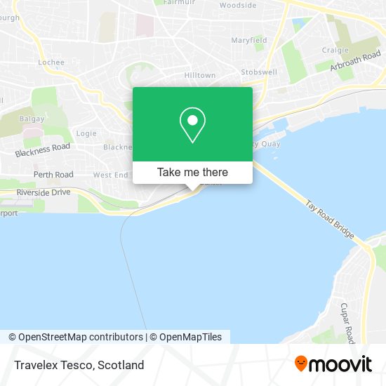 Travelex Tesco map