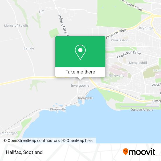 Halifax map