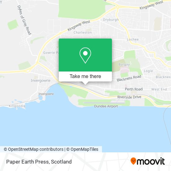 Paper Earth Press map
