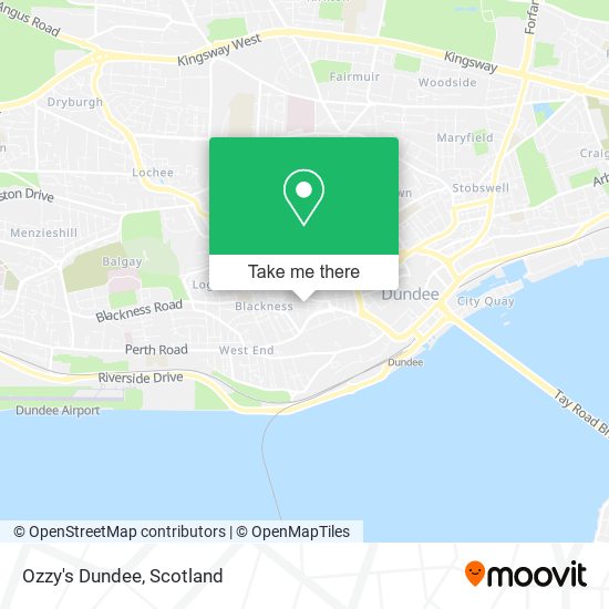 Ozzy's Dundee map