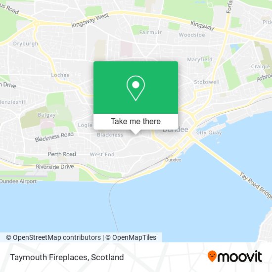 Taymouth Fireplaces map