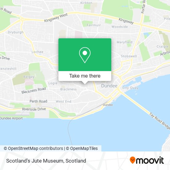 Scotland's Jute Museum map