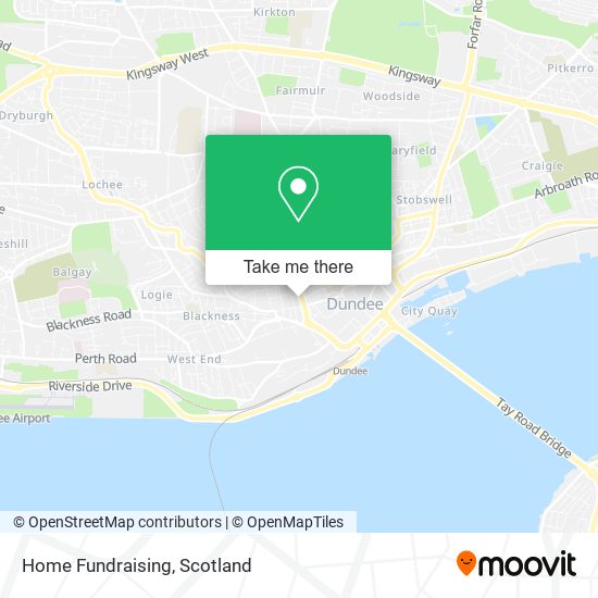 Home Fundraising map