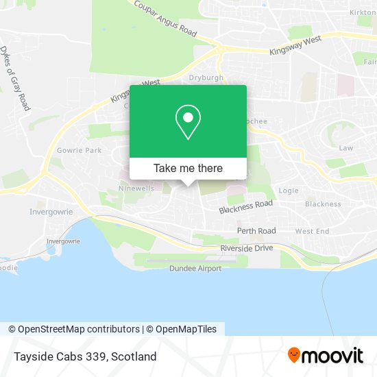 Tayside Cabs 339 map