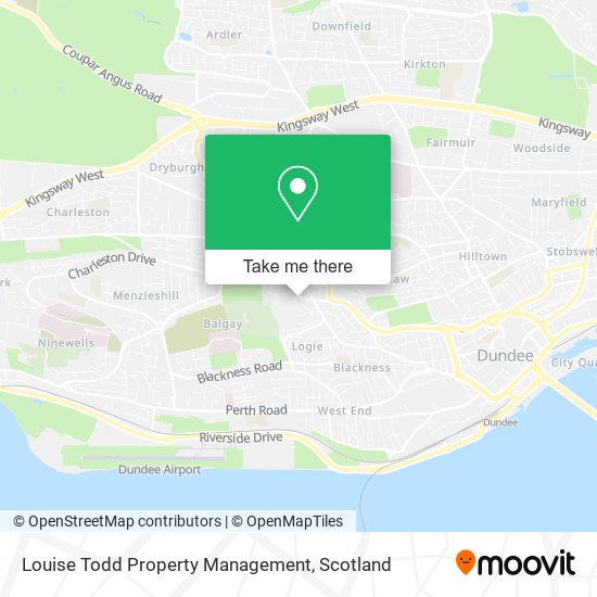 Louise Todd Property Management map