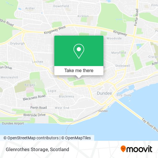 Glenrothes Storage map