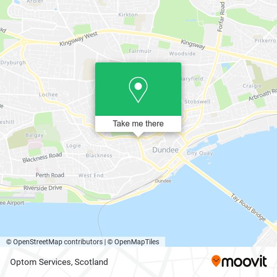 Optom Services map