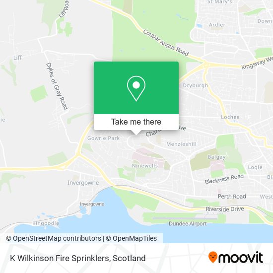 K Wilkinson Fire Sprinklers map