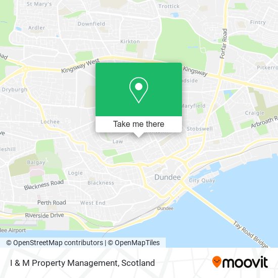 I & M Property Management map