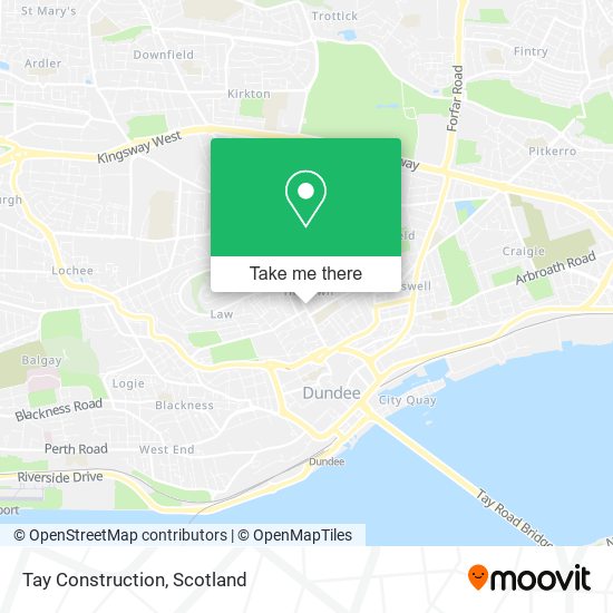 Tay Construction map