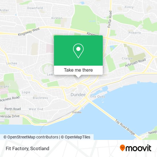 Fit Factory map