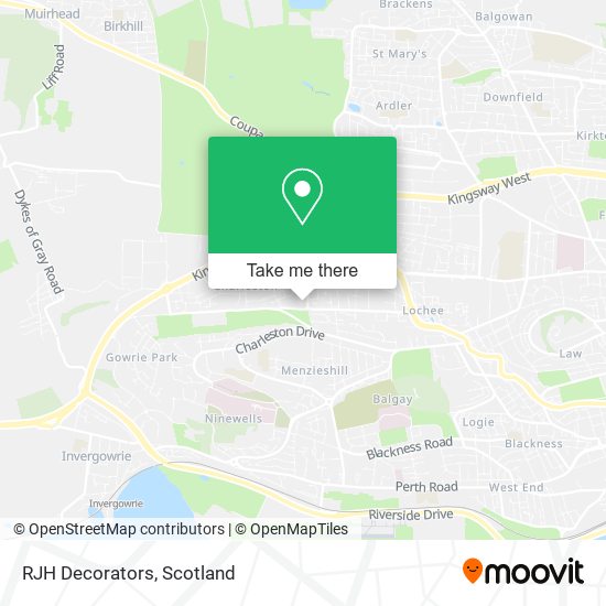 RJH Decorators map