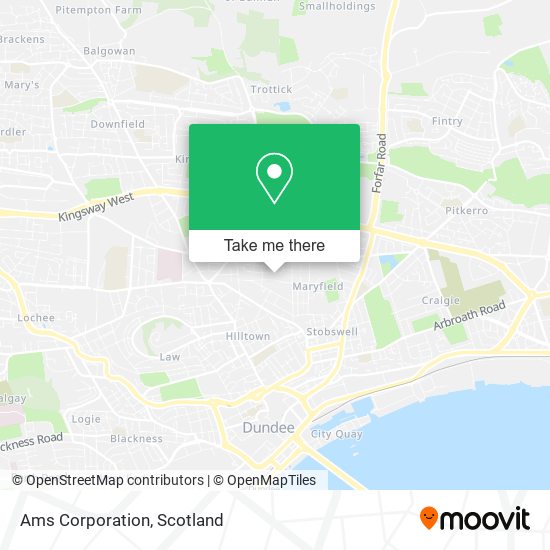 Ams Corporation map