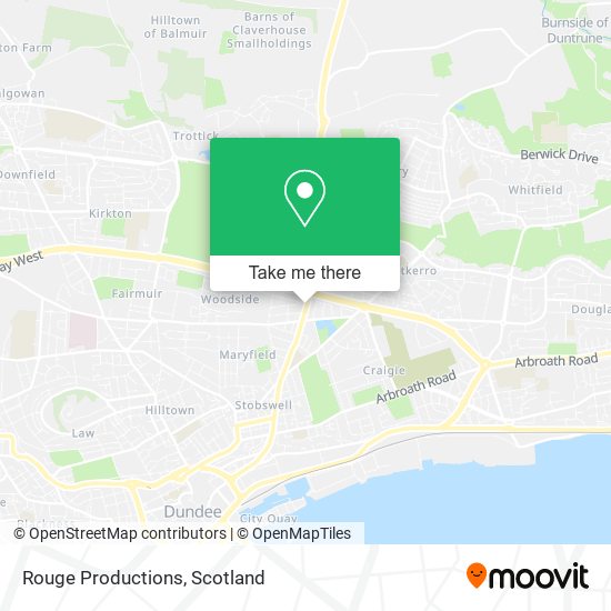Rouge Productions map