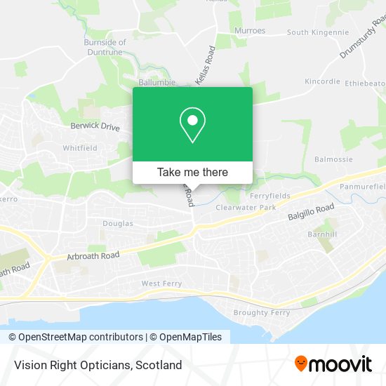 Vision Right Opticians map