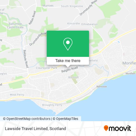 Lawside Travel Limited map