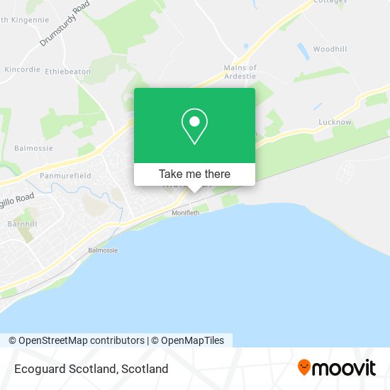 Ecoguard Scotland map