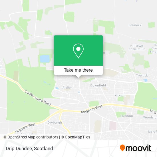 Drip Dundee map