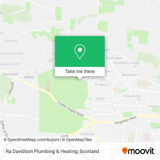 Ra Davidson Plumbing & Heating map