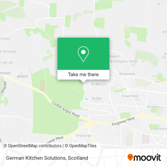 German Kitchen Solutions map