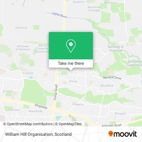William Hill Organisation map